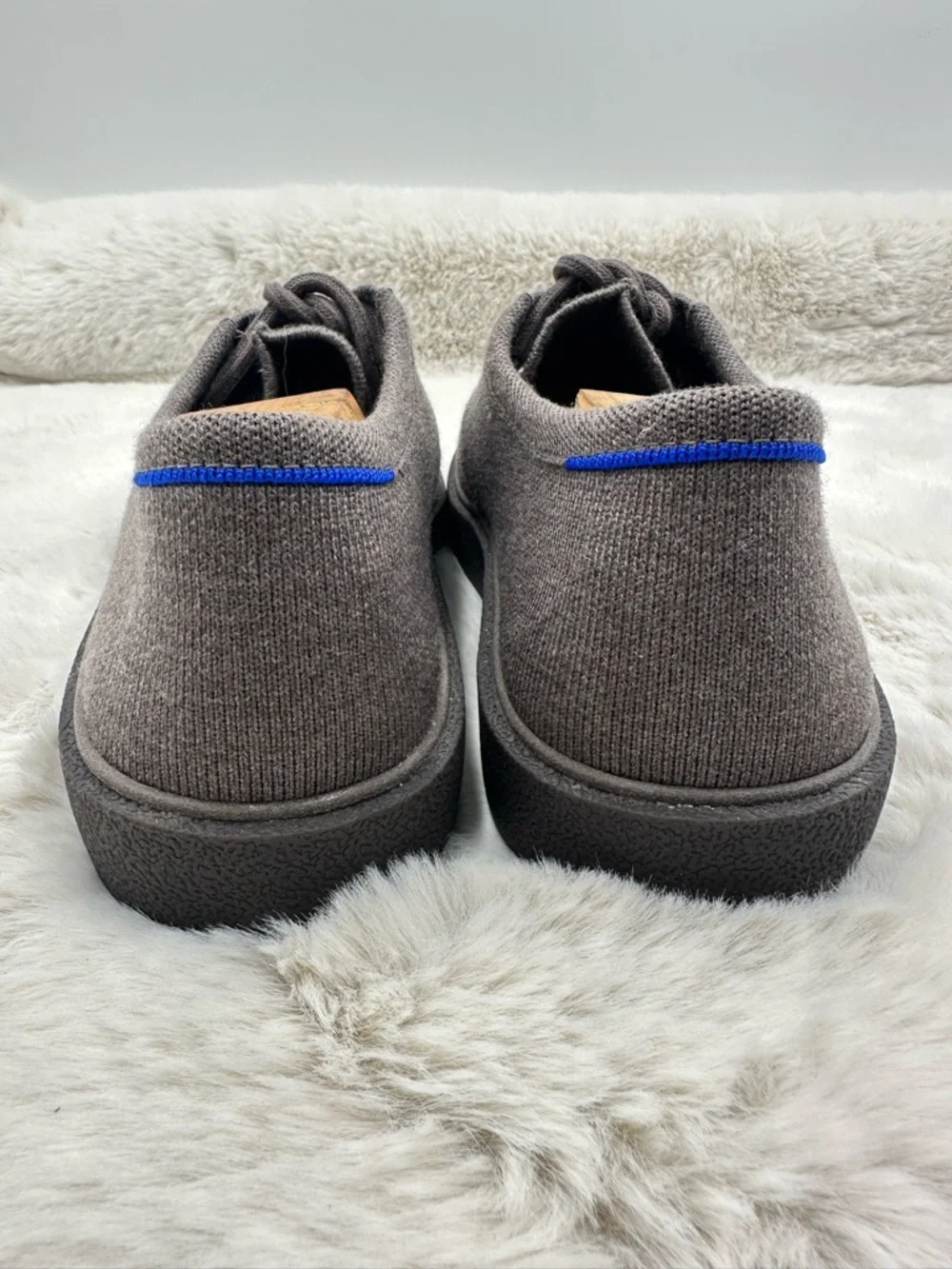 Rothys Monty Merino Wool Knit‎ Lace loafers Casual Sneakers Mens size 11